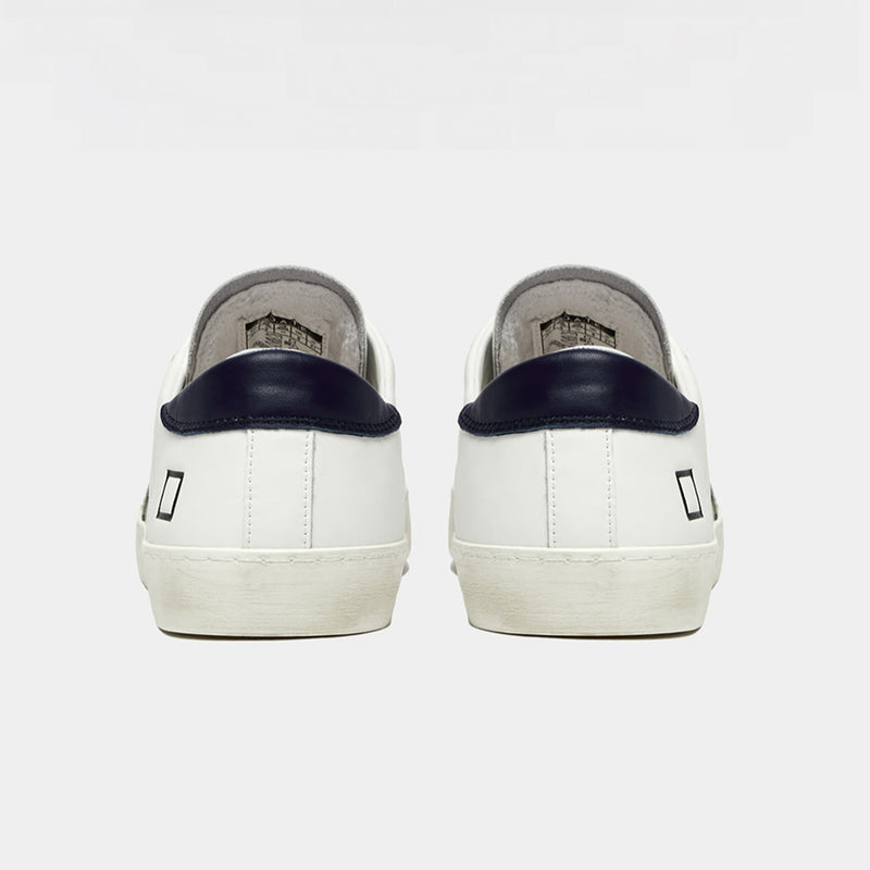 sneakers d.a.t.e modello hill low calf-white-blu