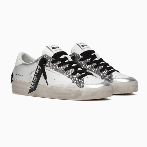 crime london modello sk8 deluxe silver glam