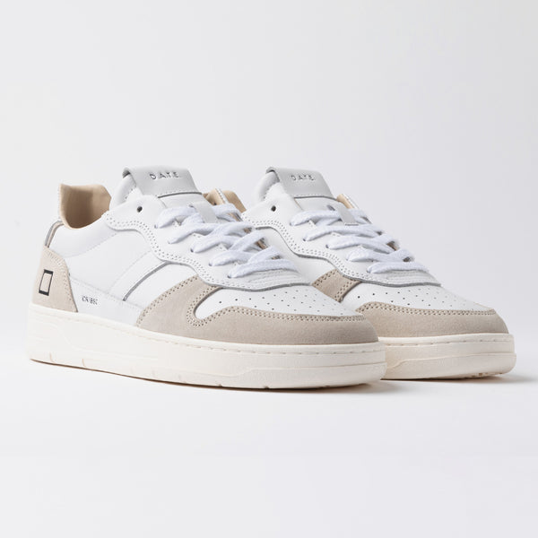 d.a.t.e COURT 2.0 BASIC WHITE-BEIGE