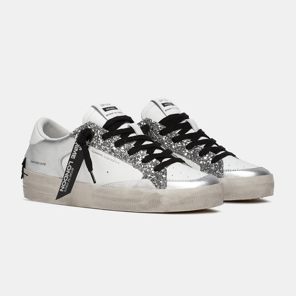 crime london modello :SK8 DELUXE SILVER GLAM