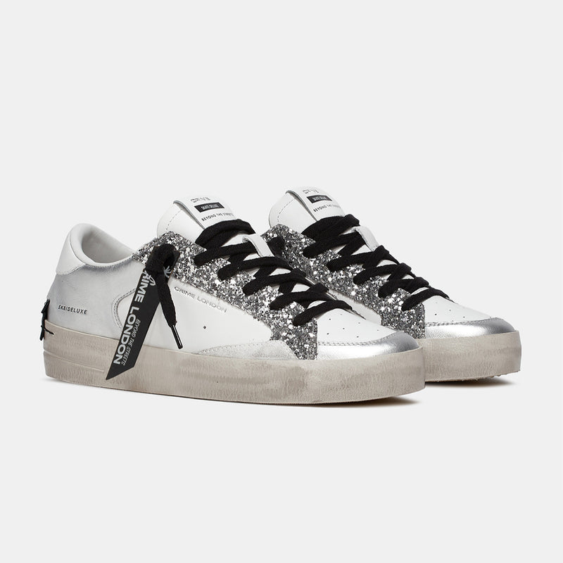 crime london modello :SK8 DELUXE SILVER GLAM