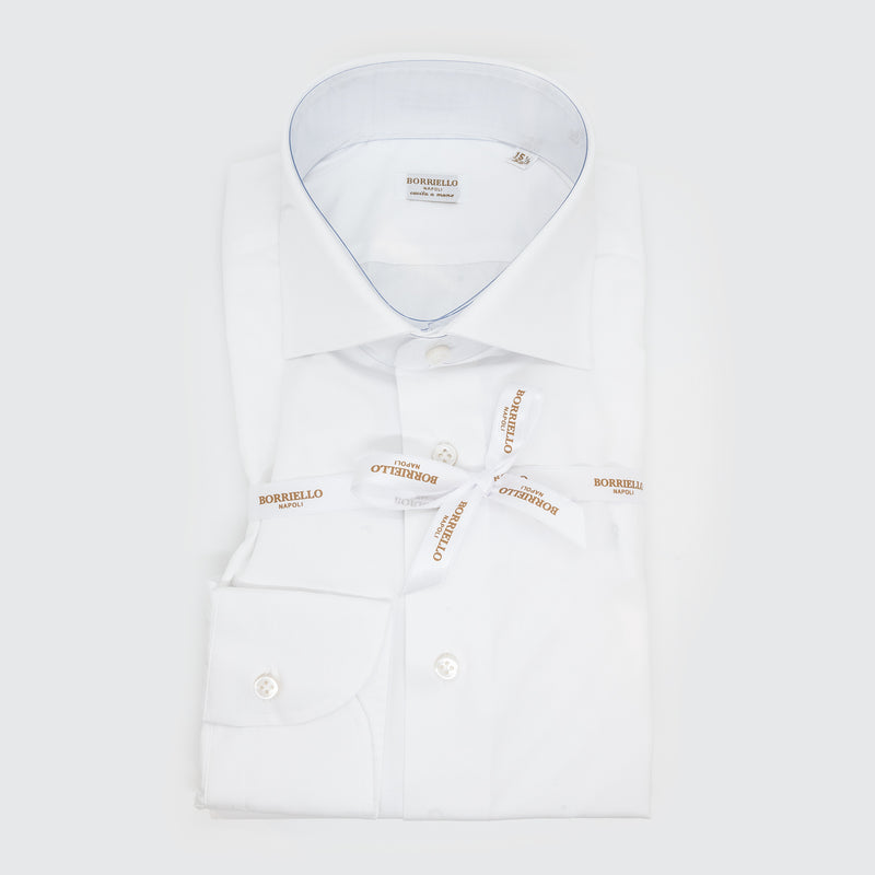 camicia bianca borriello napoli