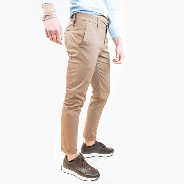 camouflage pantalone chino sand