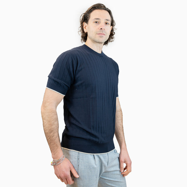 Paolo pecora maglia  in seta e cotone