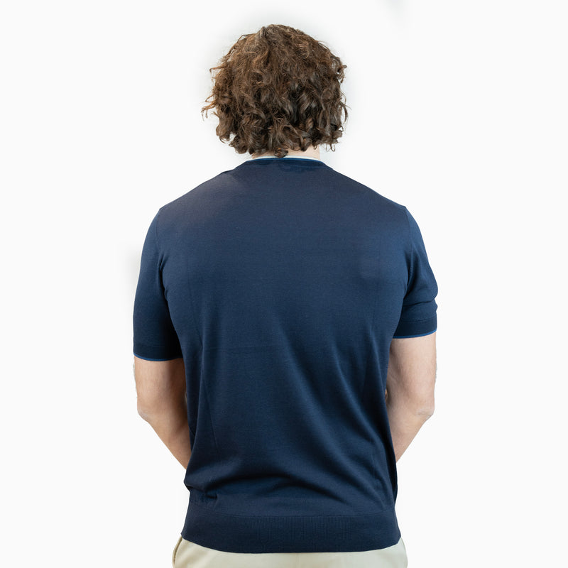 maglia Paolo pecora in seta e cotone
