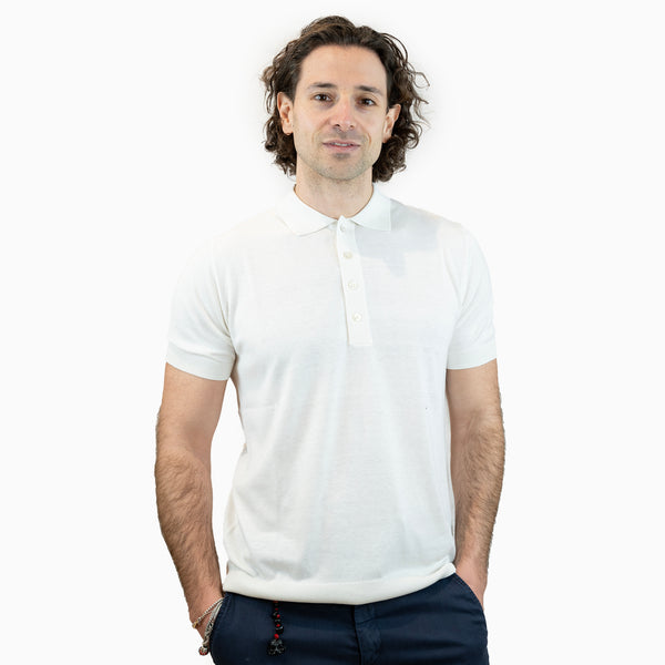 paolo pecora polo 4 bottoni