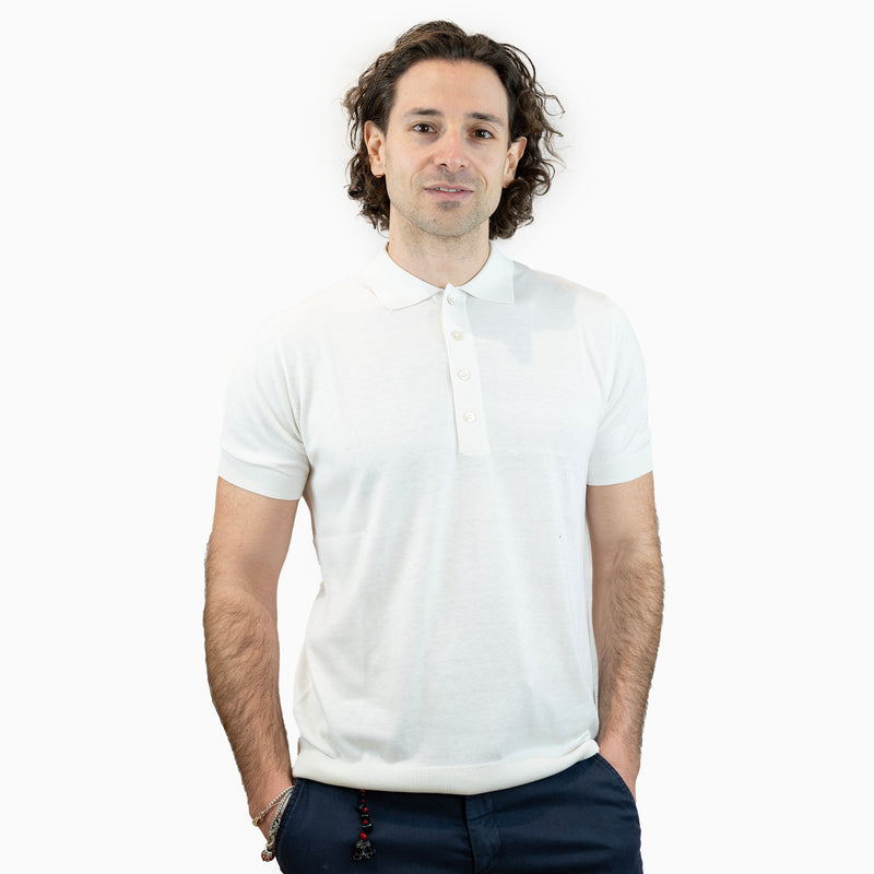 paolo pecora polo 4 bottoni