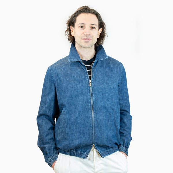 eleventy giubbotto in denim