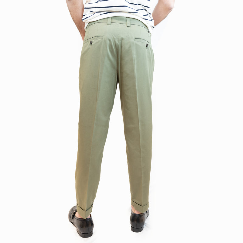 paolo pecora pantalone con pince