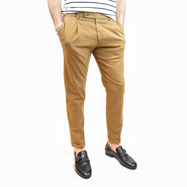 berwich pantalone in cotone  modello x retro