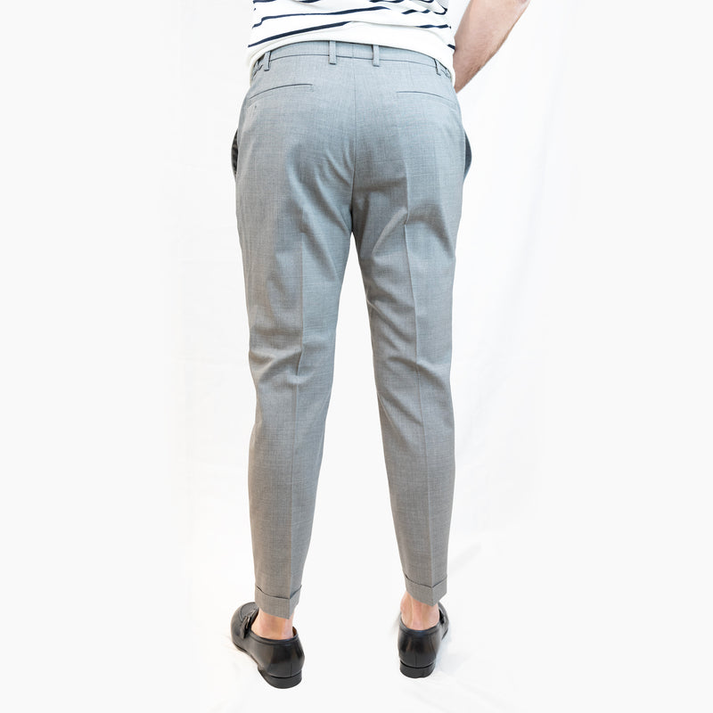berwich pantalone in lana modello x retro