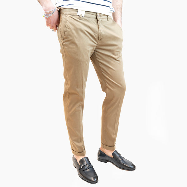 camouflage pantalone chino sand