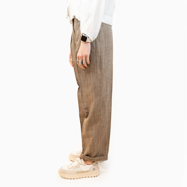 pantalone seventy con pince