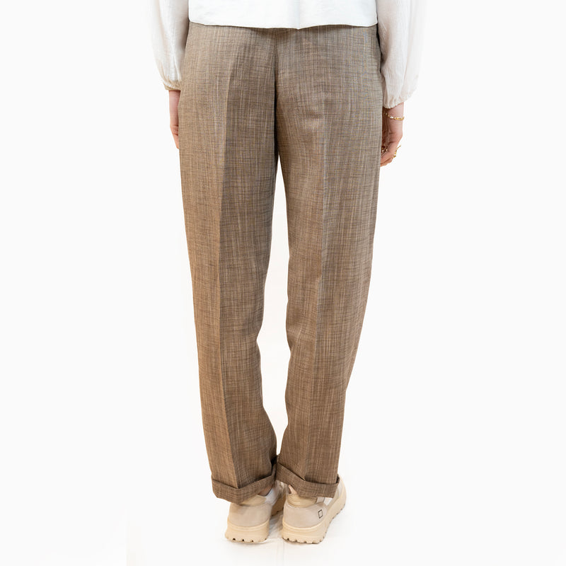 pantalone seventy con pince