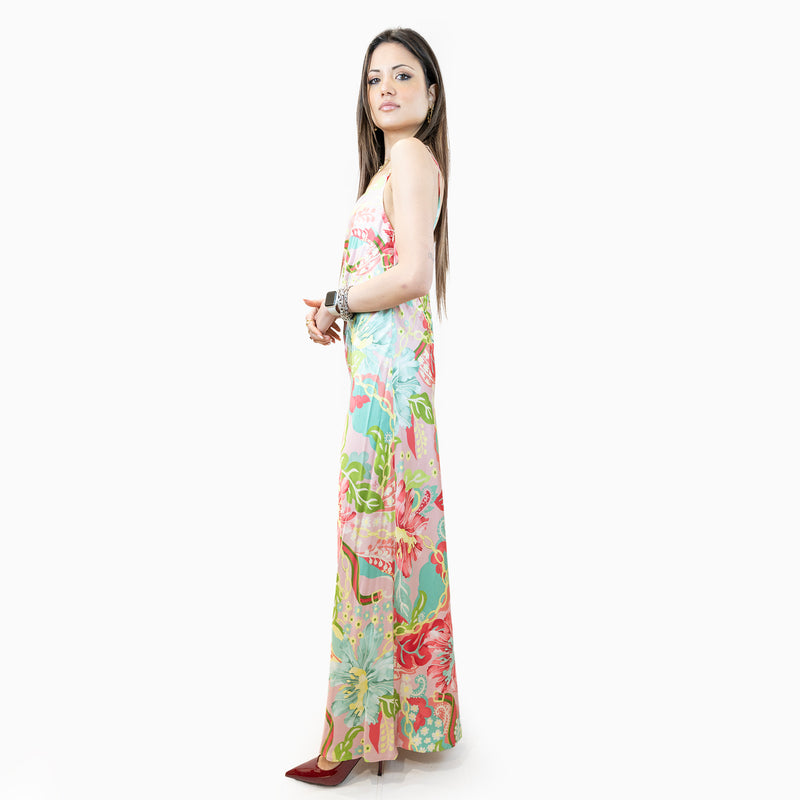 abito floreale clips