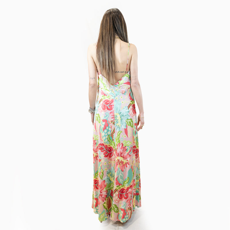 abito floreale clips