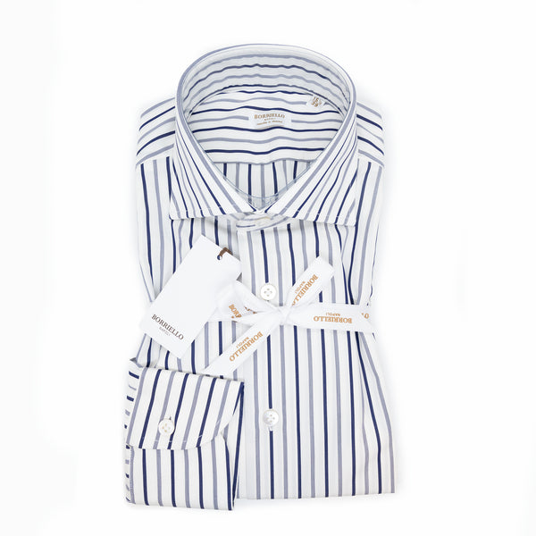 camicia a righe borriello napoli