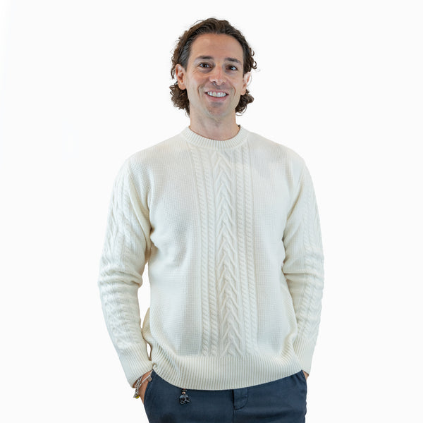 Maglia treccine paolo pecora