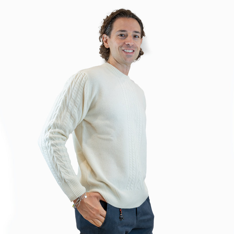 Maglia treccine paolo pecora