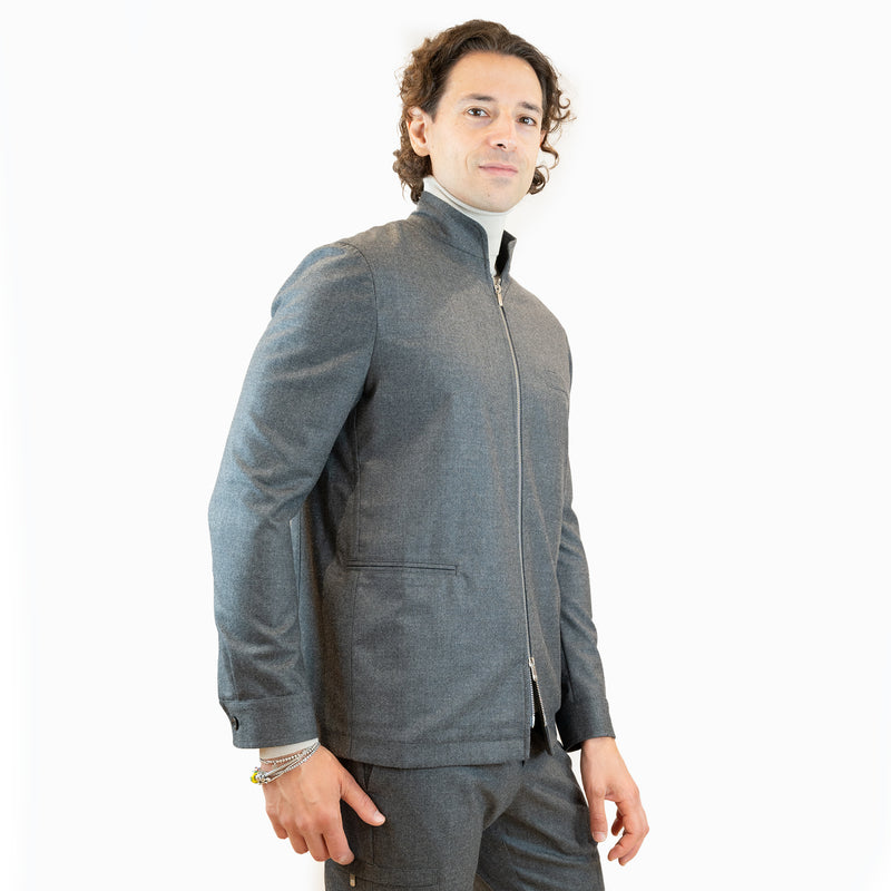 giubbotto in lana marco pescarolo