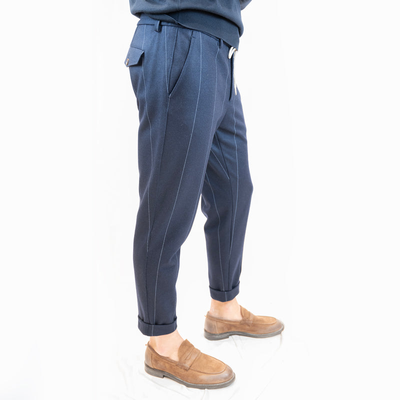 pantalone  eleventy a righe