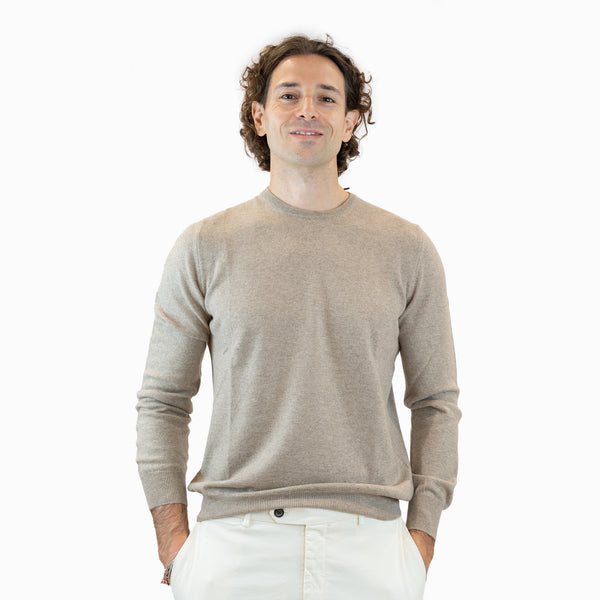 maglia a girocollo Gran sasso in cashmere