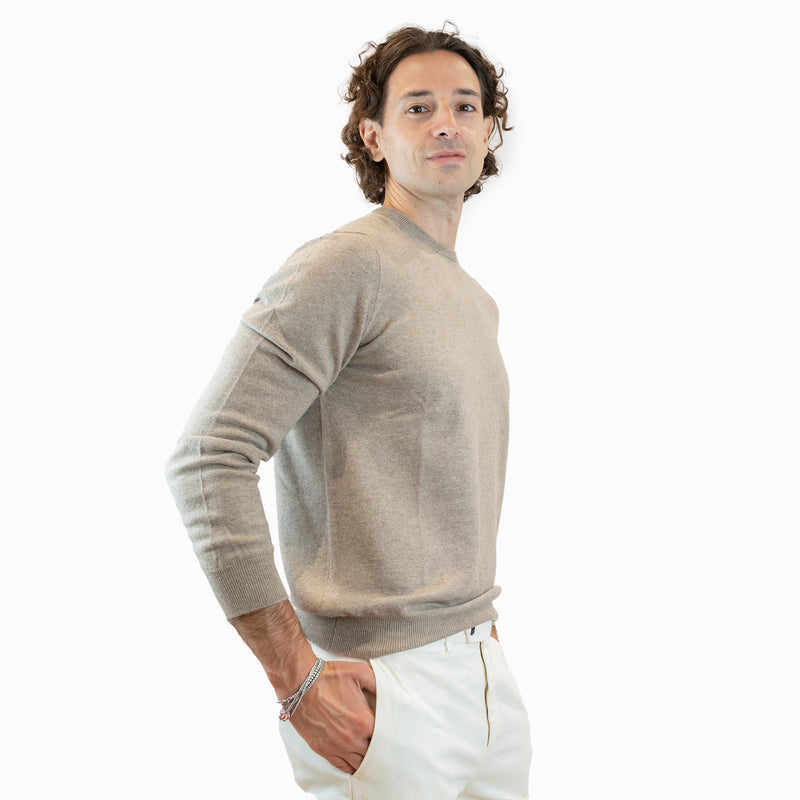 maglia a girocollo Gran sasso in cashmere