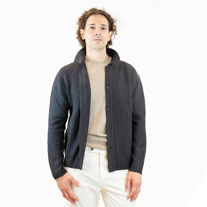 cardigan Paolo pecora con bottoni