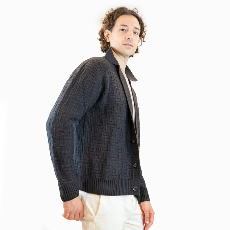 cardigan Paolo pecora con bottoni
