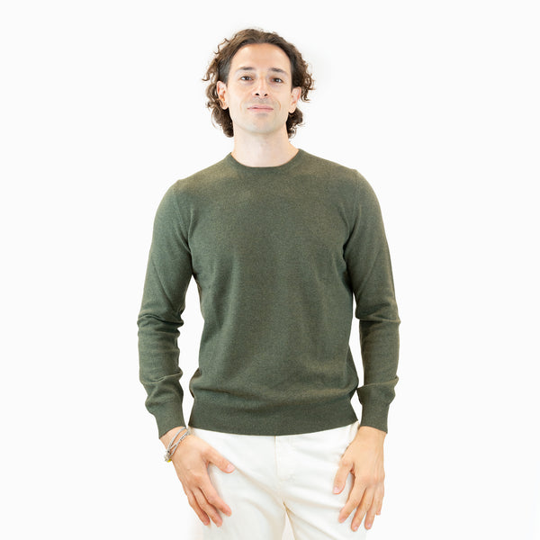 maglia a girocollo Gran sasso in cashmere