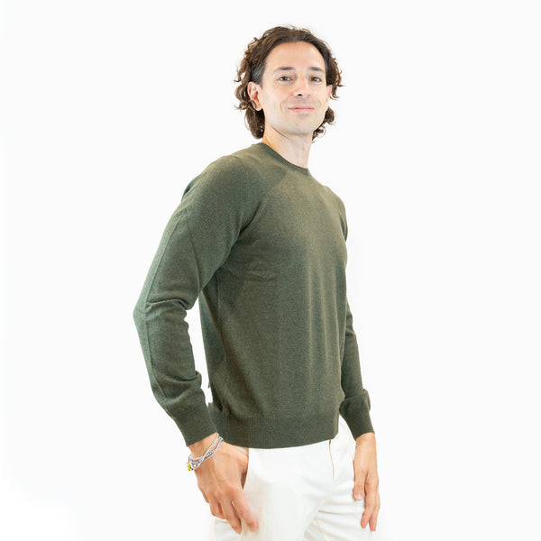 maglia a girocollo Gran sasso in cashmere