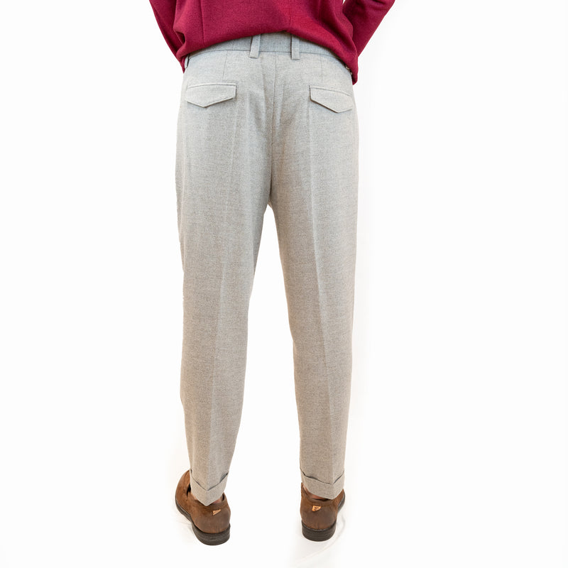 Pantalone paolo pecora con pince
