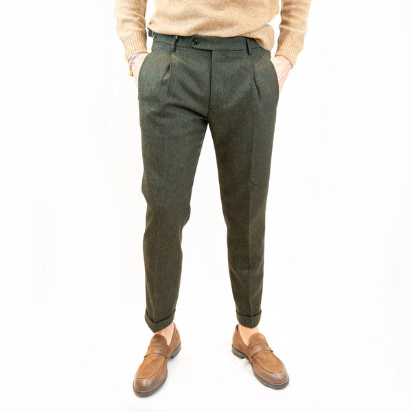 pantalone berwich modello retro