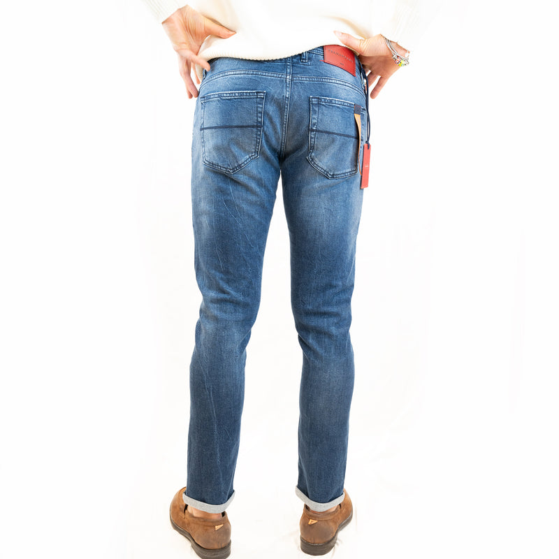 jeans tramrossa  modello leonardo d487 25104