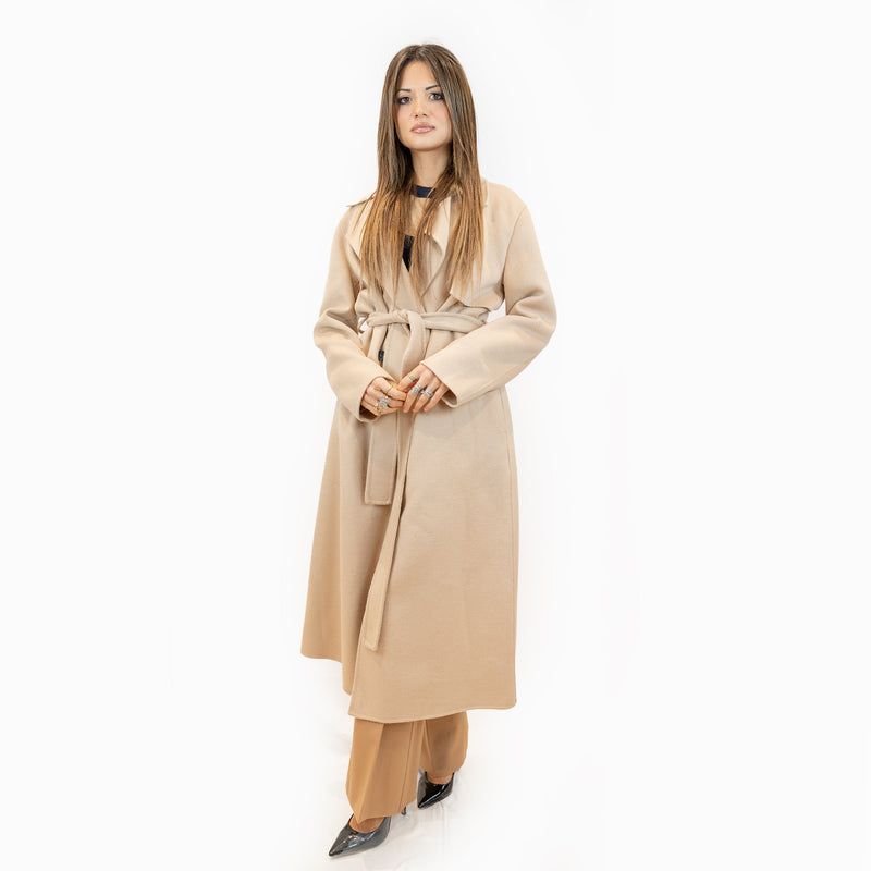 cappotto seventy con martingala