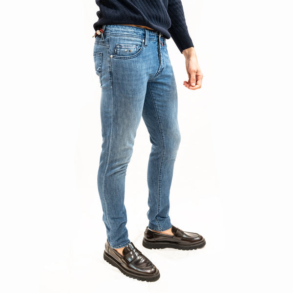 jeans tramrossa modello leonardo buttons d 214 trattamento 6 mesi